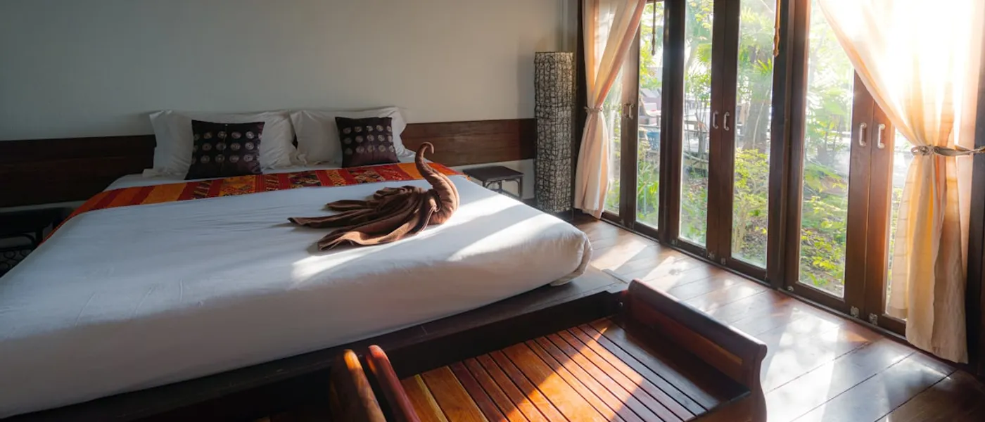 Suite d'hôtel haut de gamme avec vue sur Manhattan